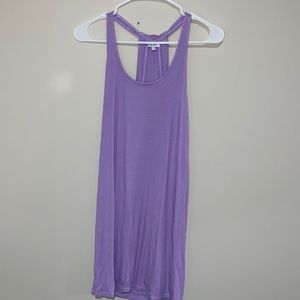 Splendid Purple Mini Dress